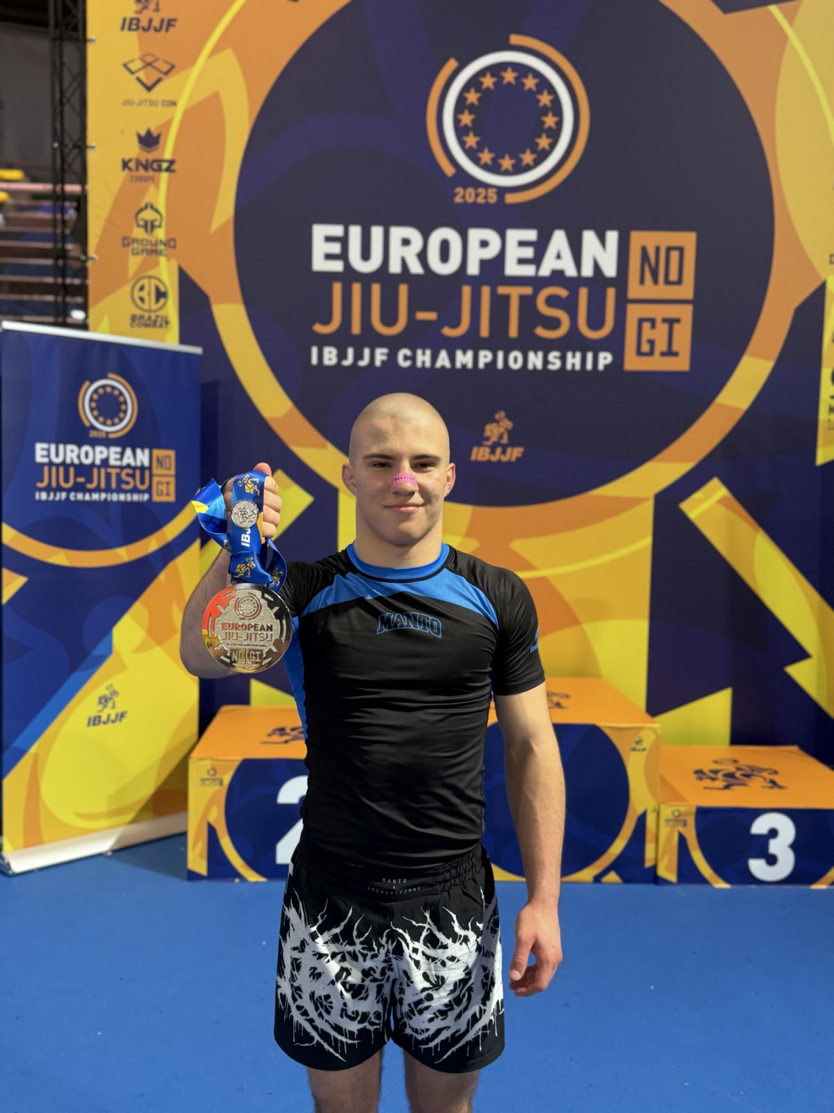 Patryk at IBJJF European No-Gi Championship
